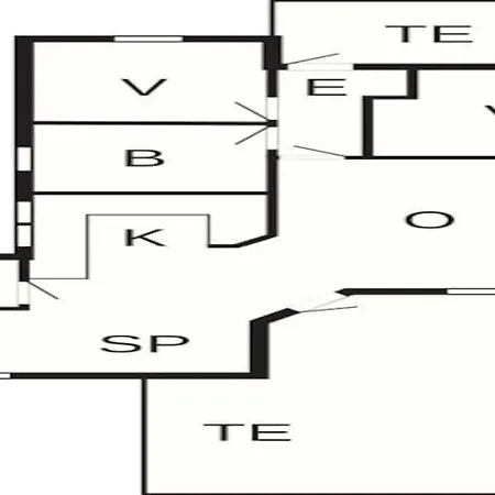 펜션 6 Person In Silkeborg Engesvang